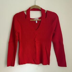 Sofia by Sofia Vergara Vibrant Red Sweater